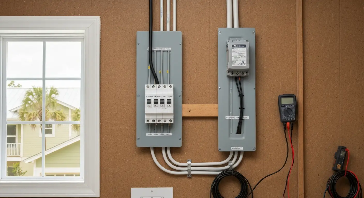 Whole-home surge protection system