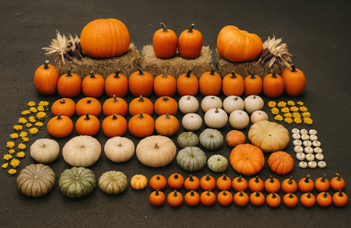 The Abundant Harvest filling an entire front entry