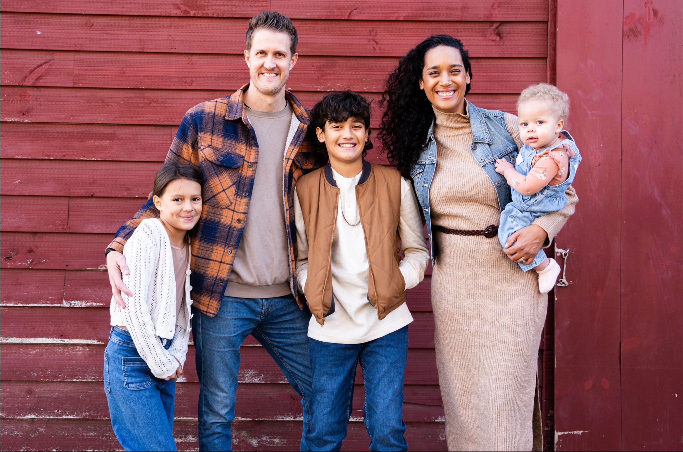 A Christian family welcoming a child through adoption