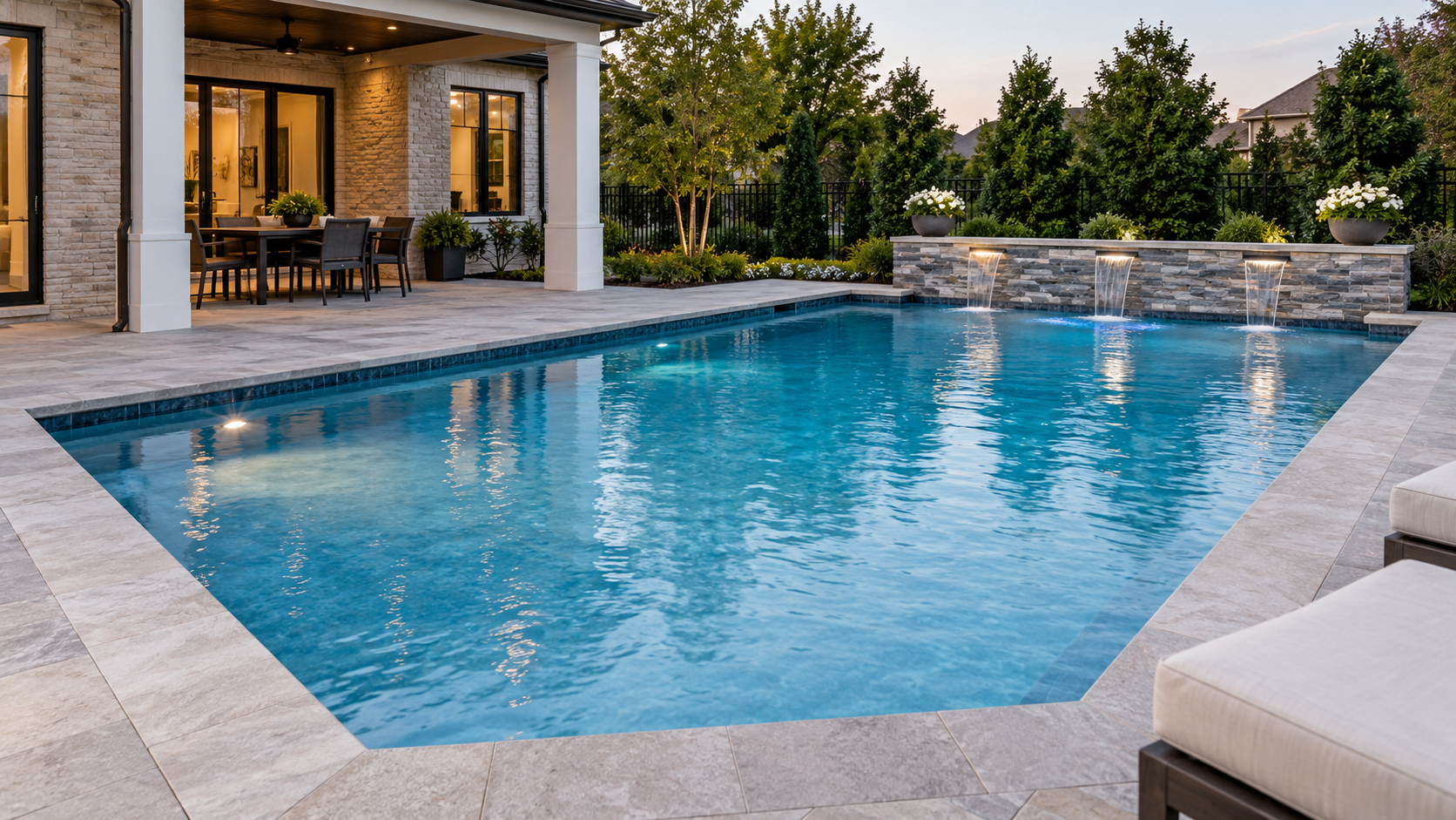 New swimming pool construction in San Antonio TX