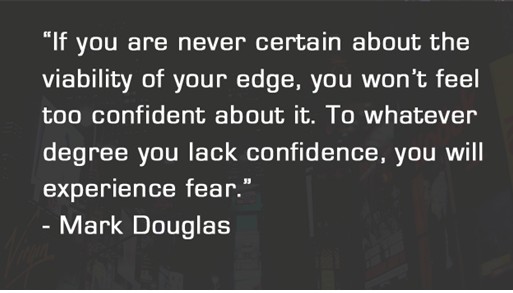 The cycle of trading without confidence leading to mistakes