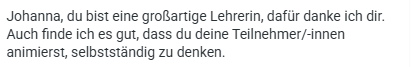 Kundenstimme