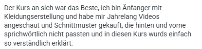 Kundenstimme