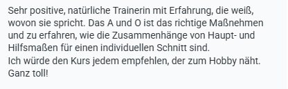 Kundenstimme