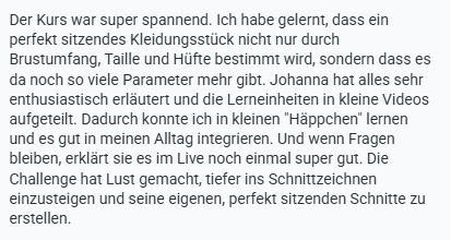 Kundenstimme