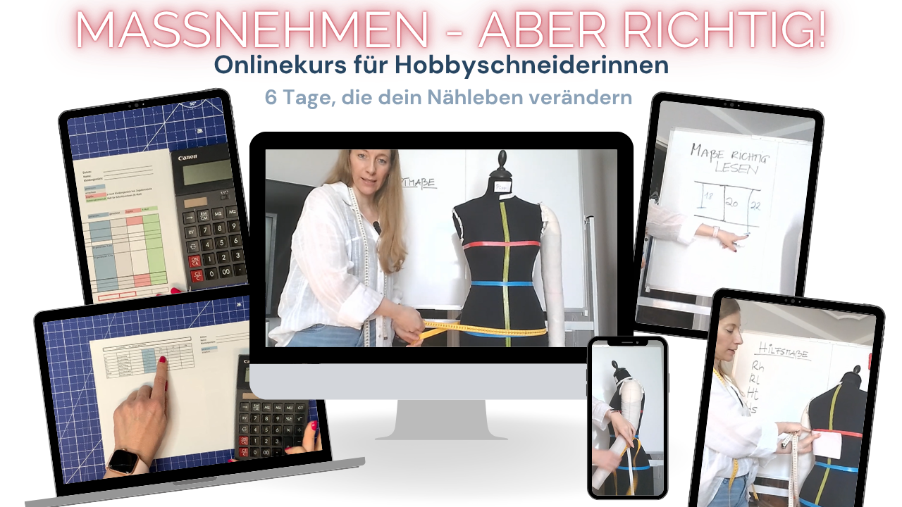 Maßnehmen – aber richtig! Minikurs Mockup