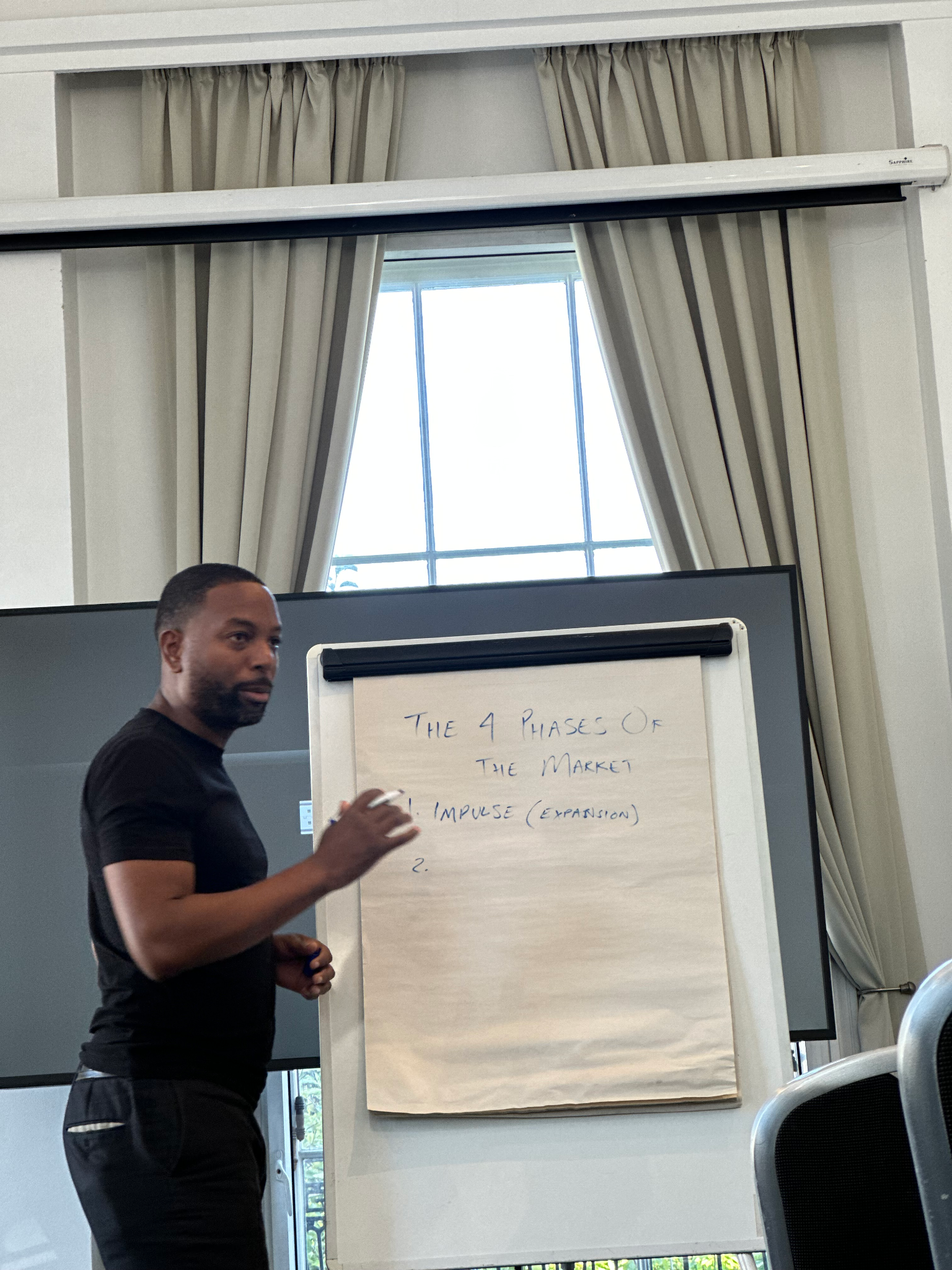 Leon Brown teaching market phases