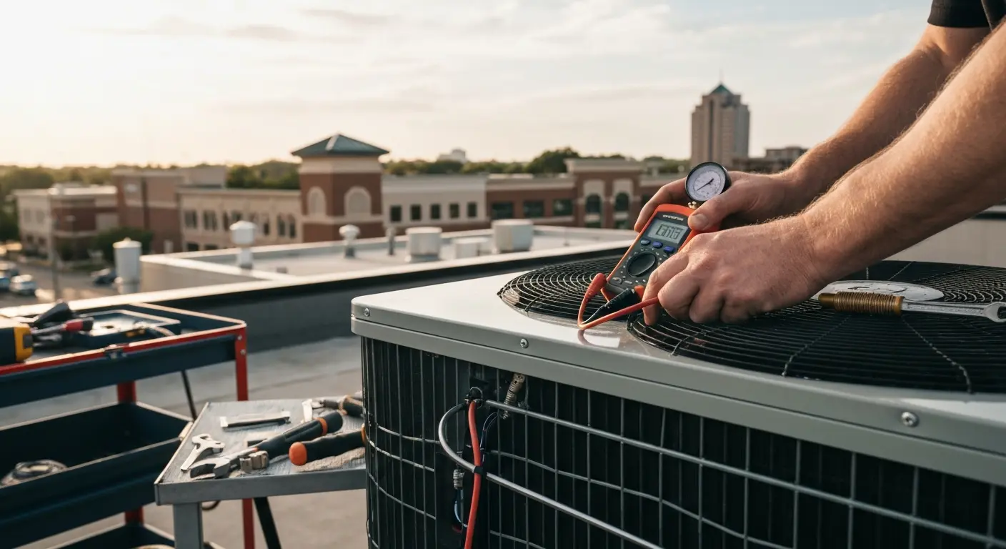 Commercial HVAC maintenance