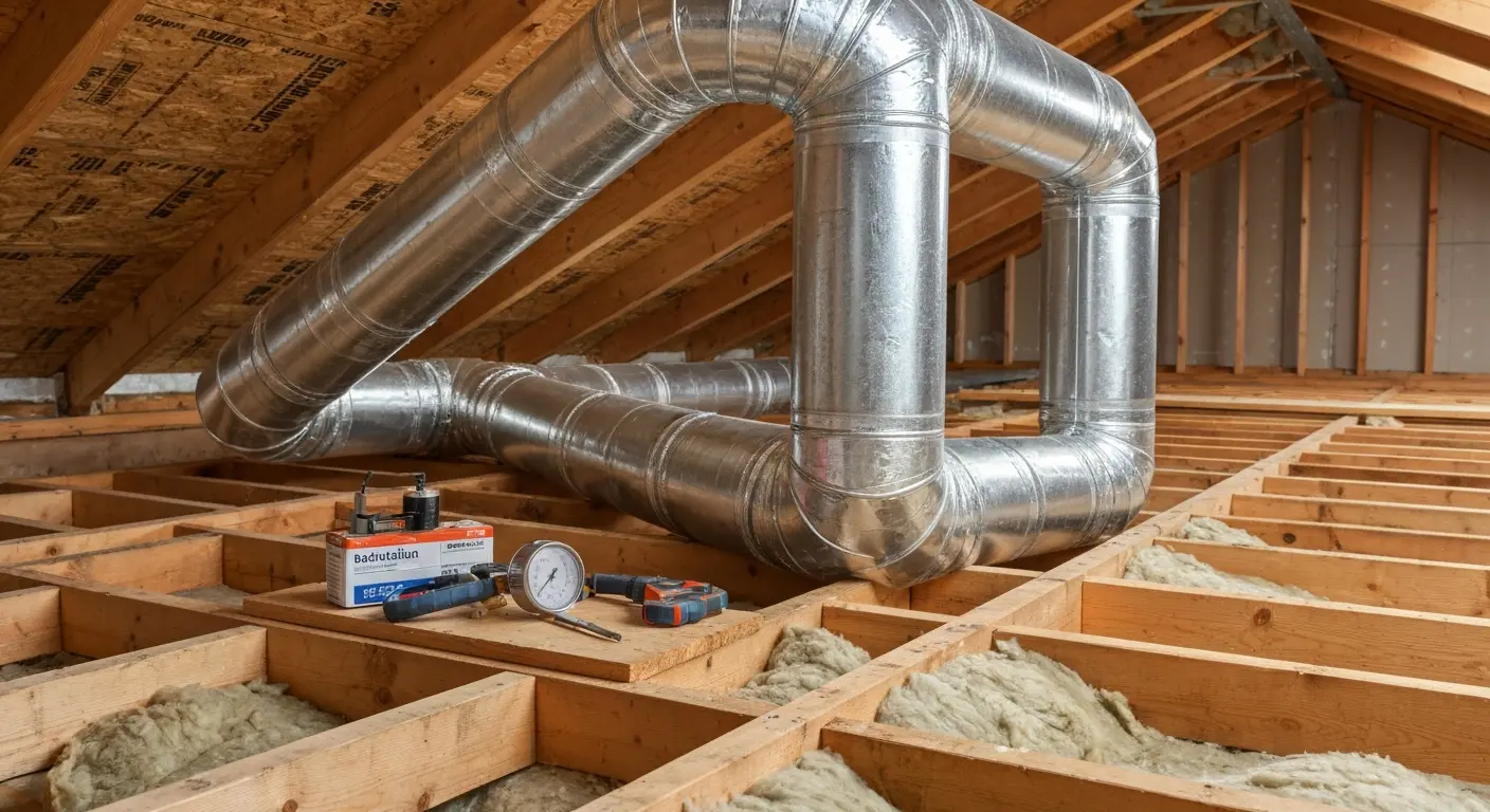Ductwork installation and sealing