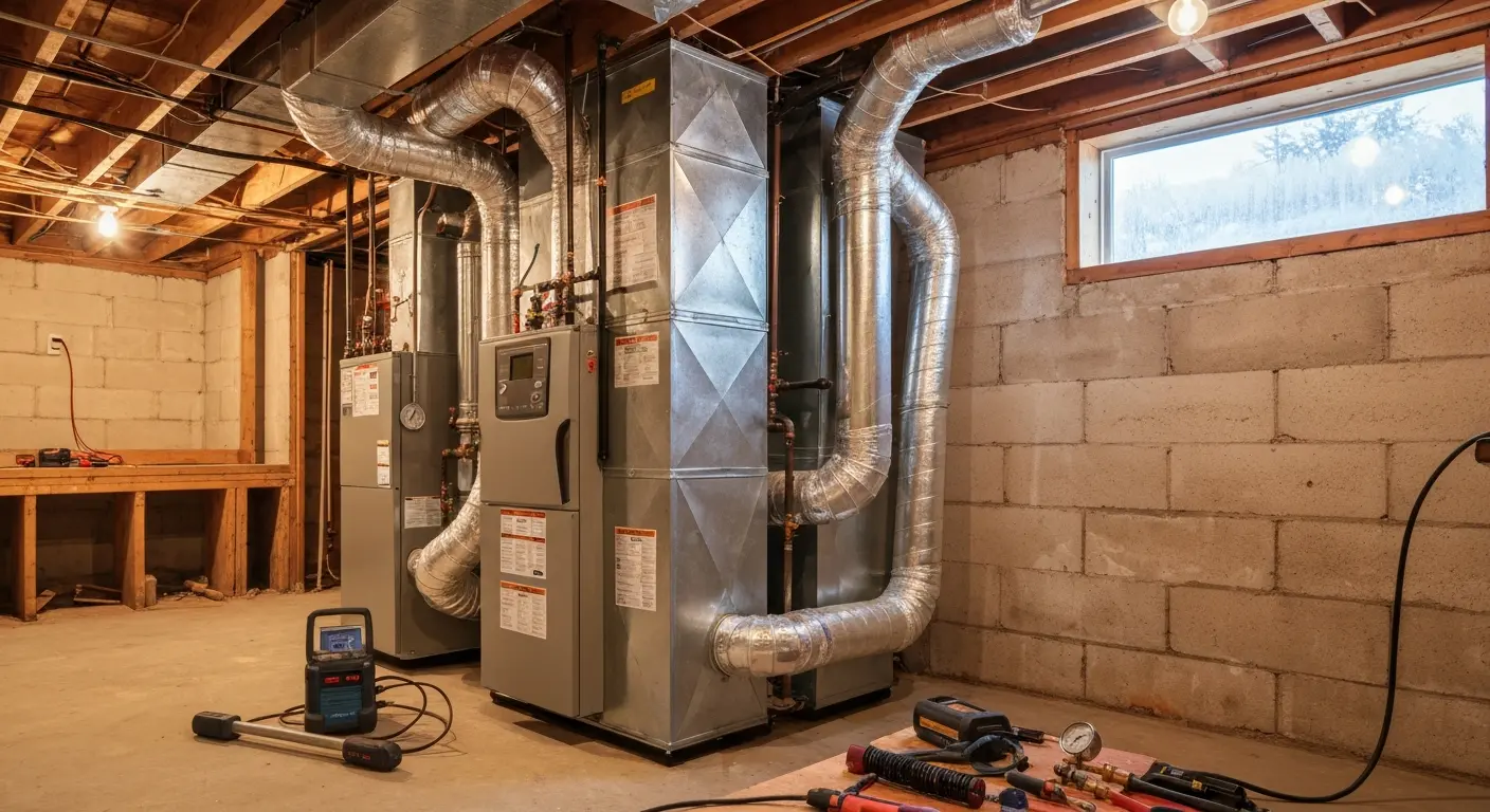 Furnace installation technician