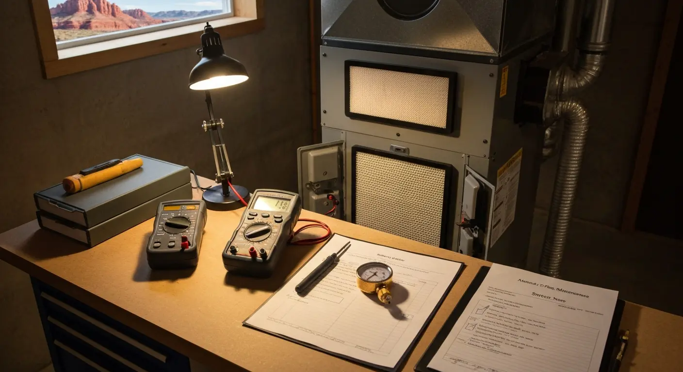 Annual furnace maintenance