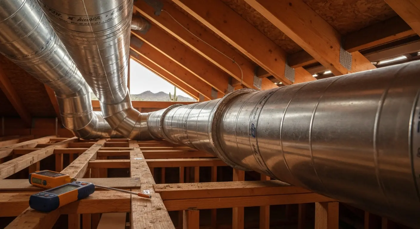 Ductwork repair and installation