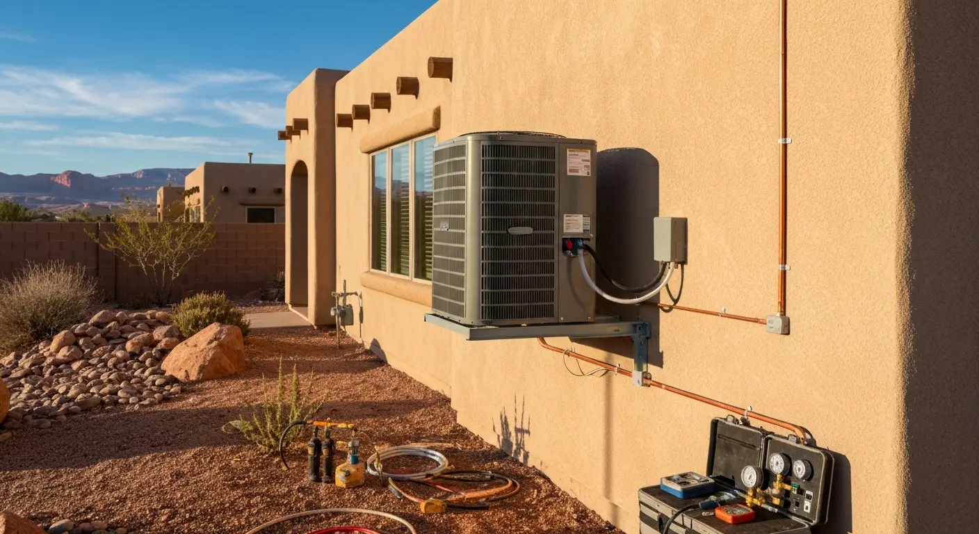 HVAC system installation