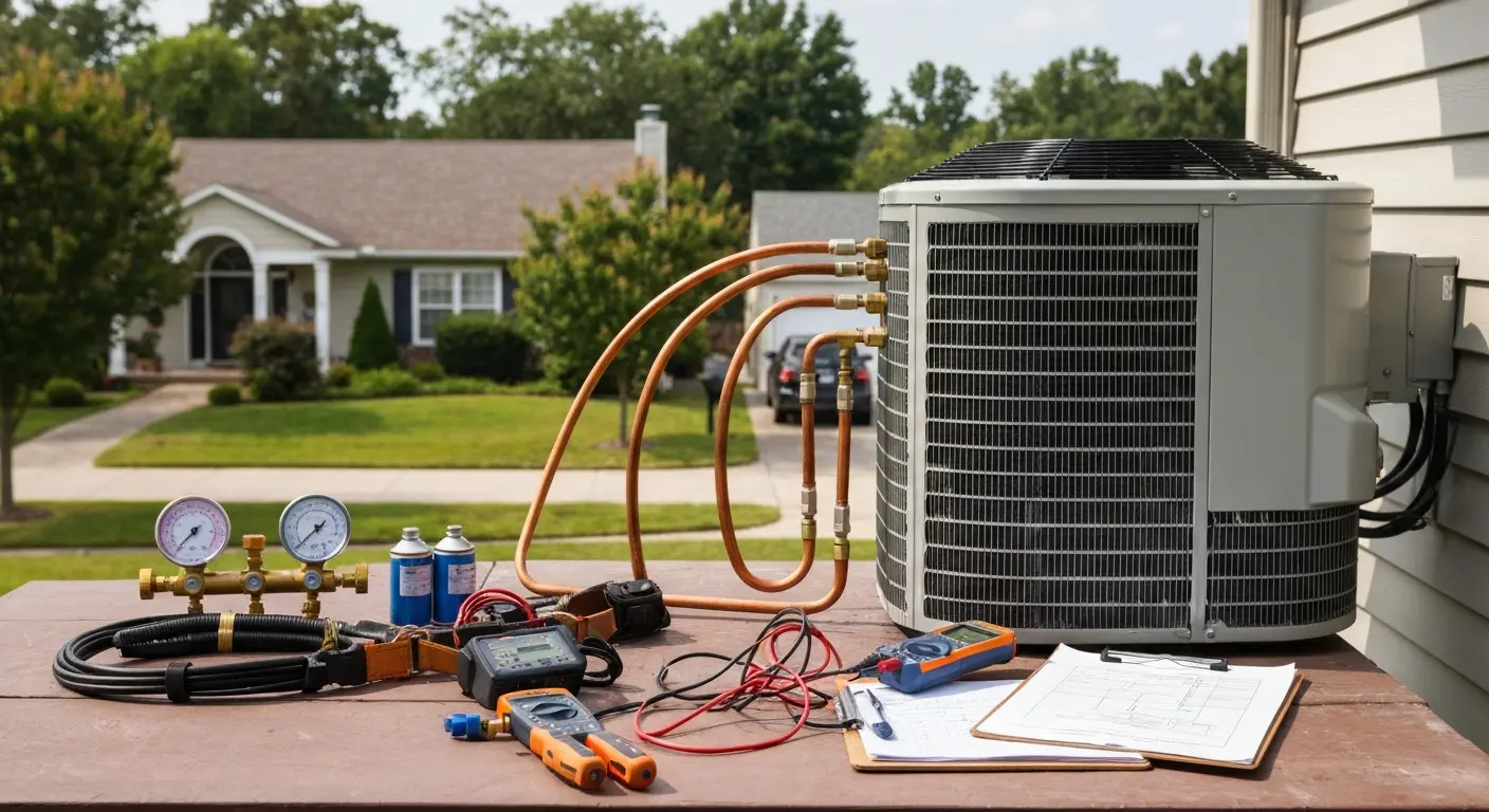 HVAC maintenance and tune-up service