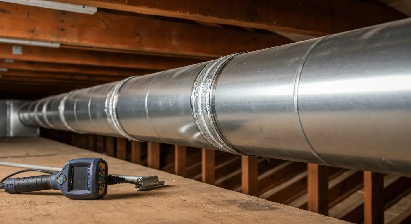 Ductwork cleaning and sealing