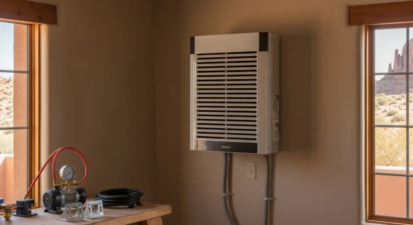 Ductless mini split system
