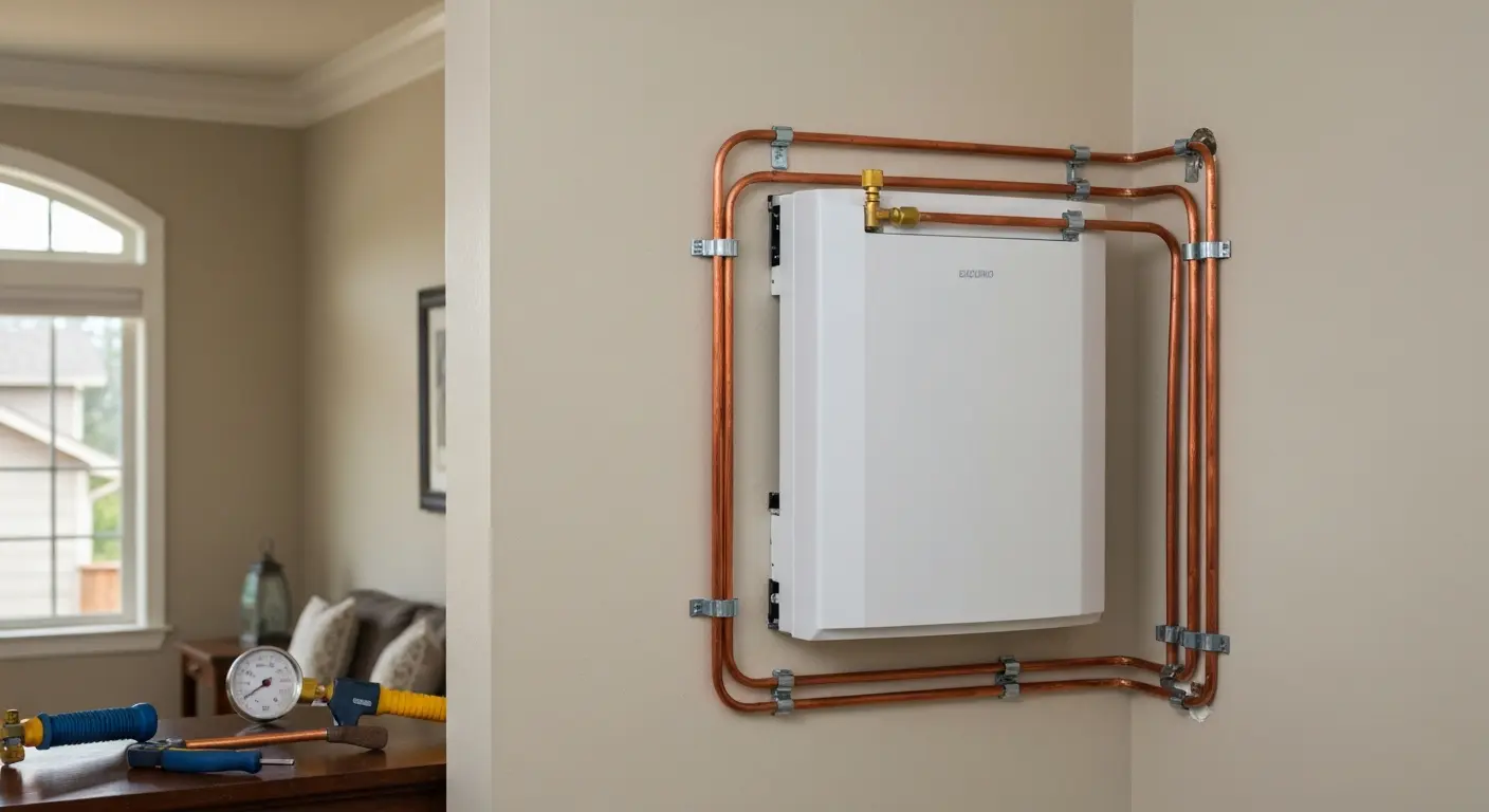 Mini-split ductless system