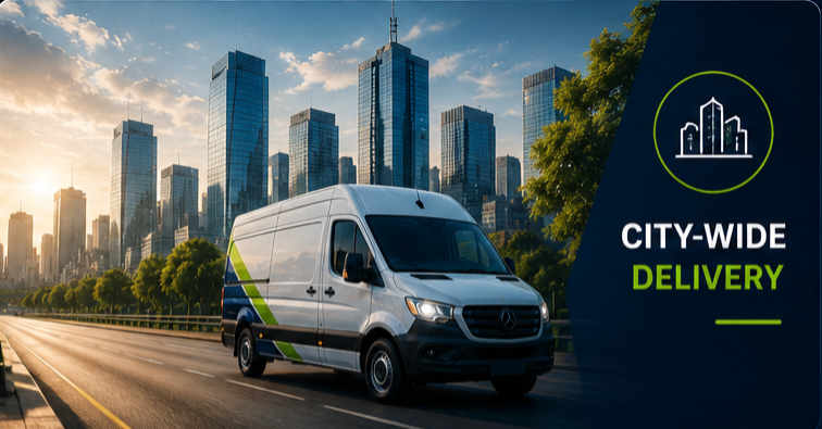 Same-day delivery operations hub