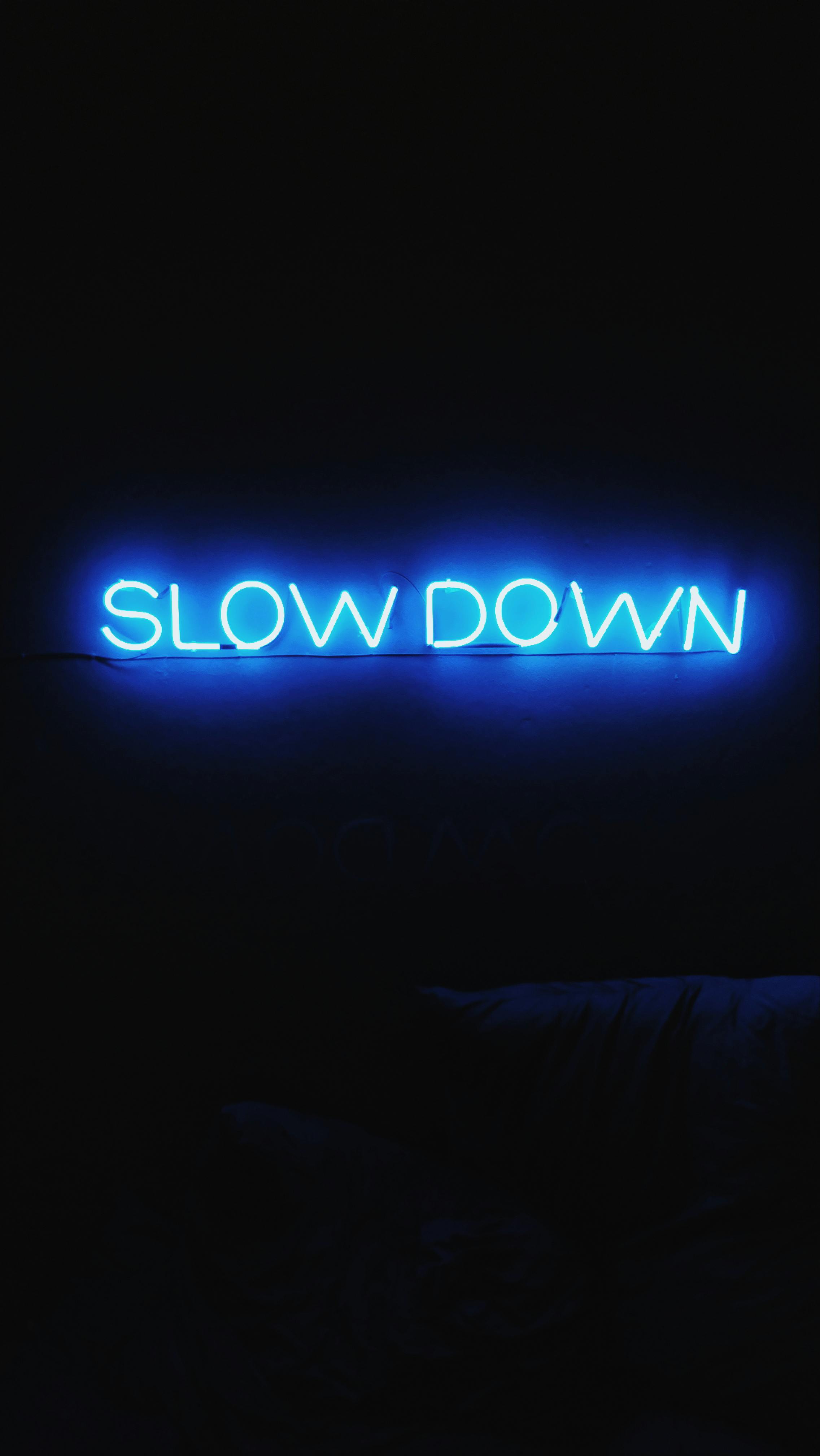Slow Down to Go Faster
