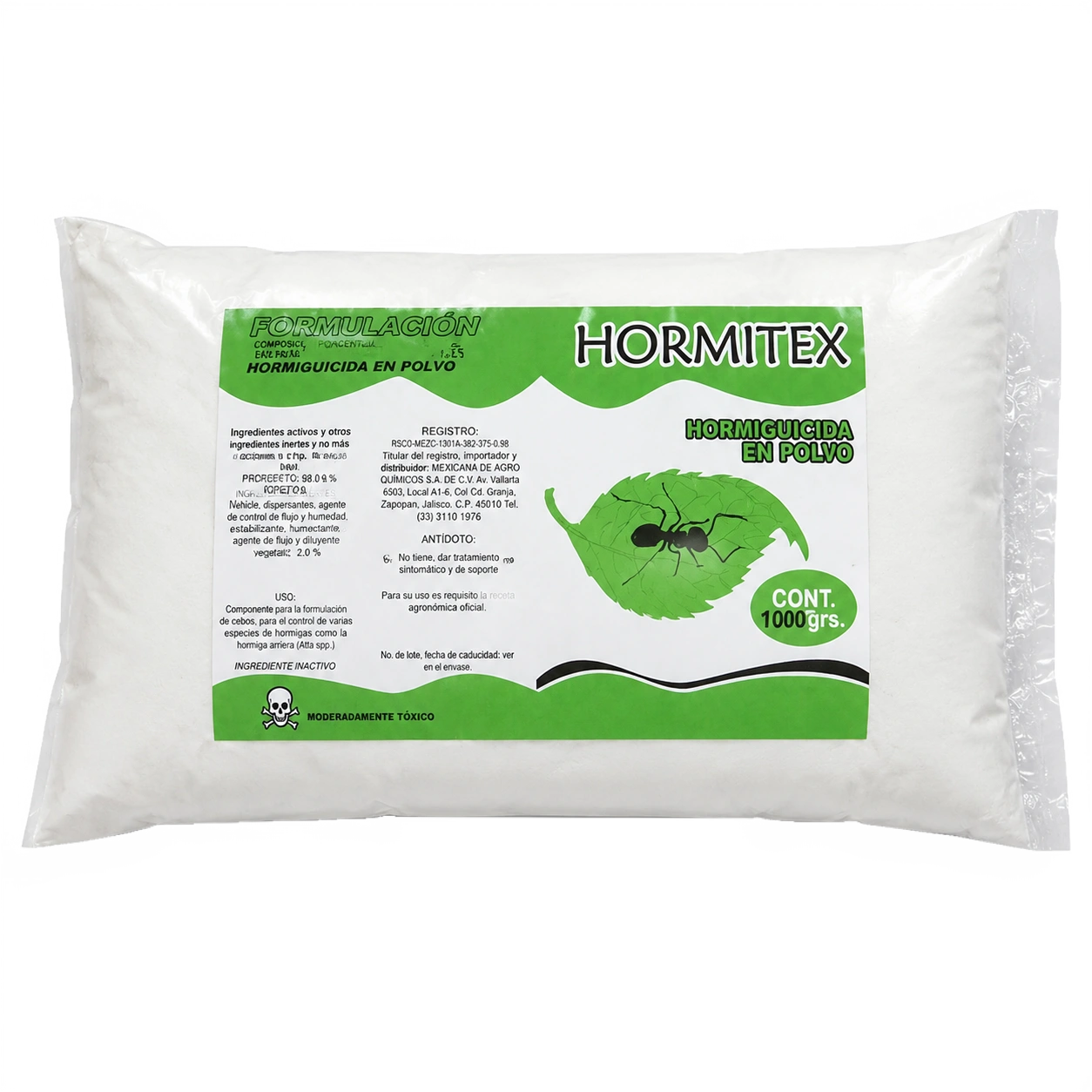 Hormitex Hormiguicida en Polvo x 1000g