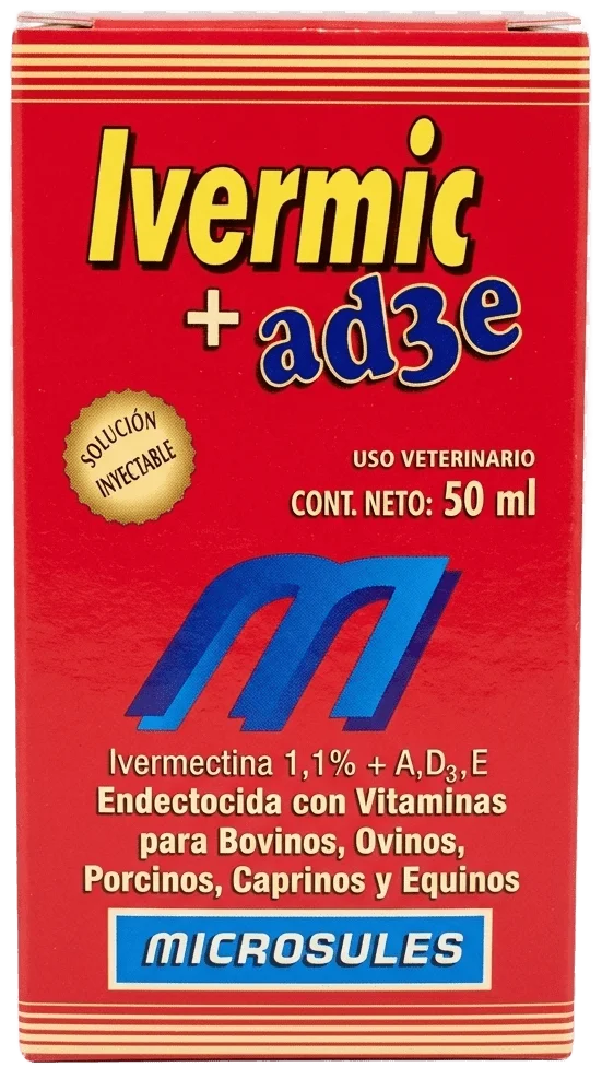 Ivermic + AD3E Inyectable 50 ml