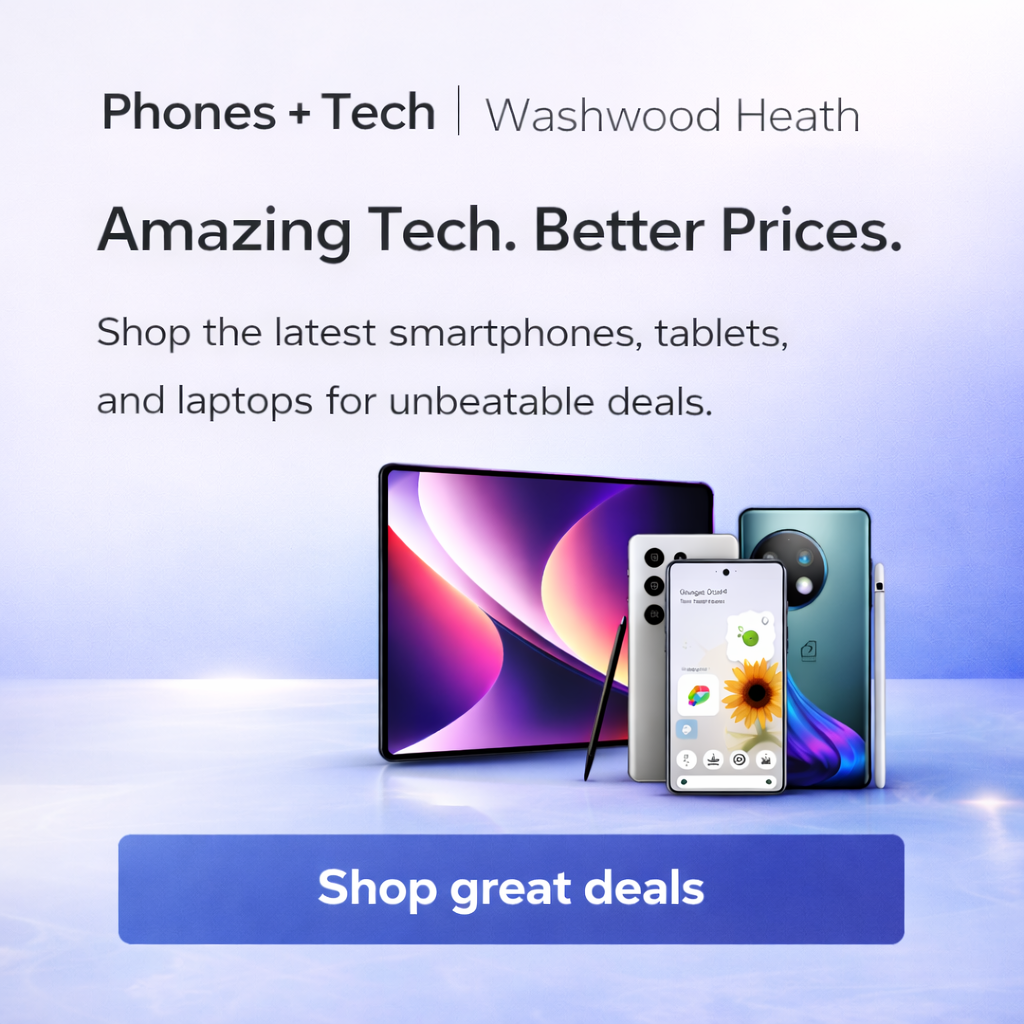 Phones + Tech banner