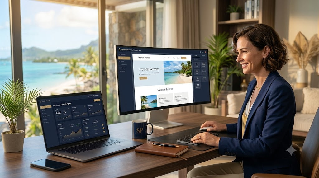 Création de site internet professionnel avec SystemePro.io