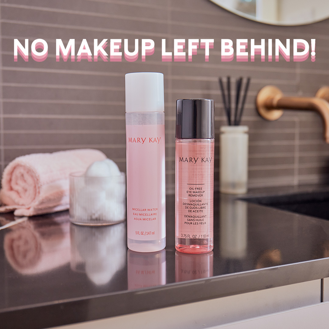 No makeup left behind 