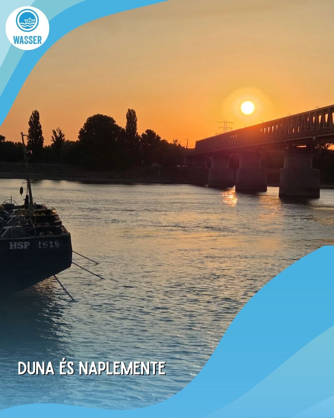 Ingyenes program Budapesten – naplemente a Duna-parton