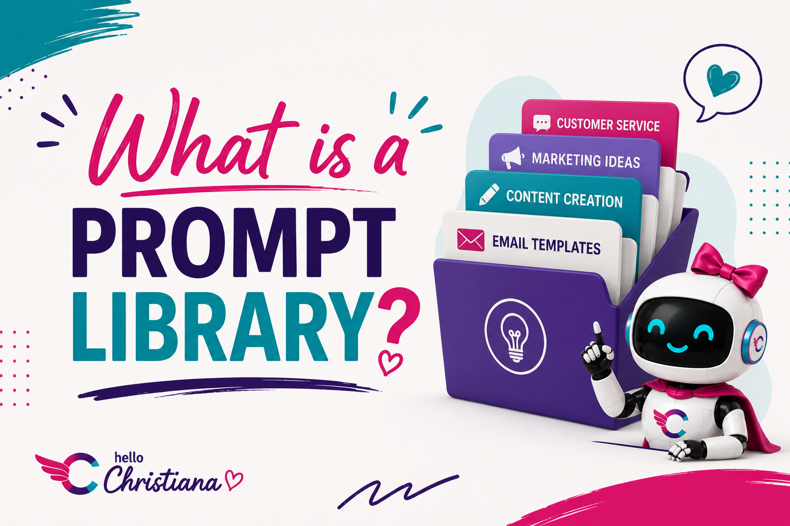 What is a prompt library