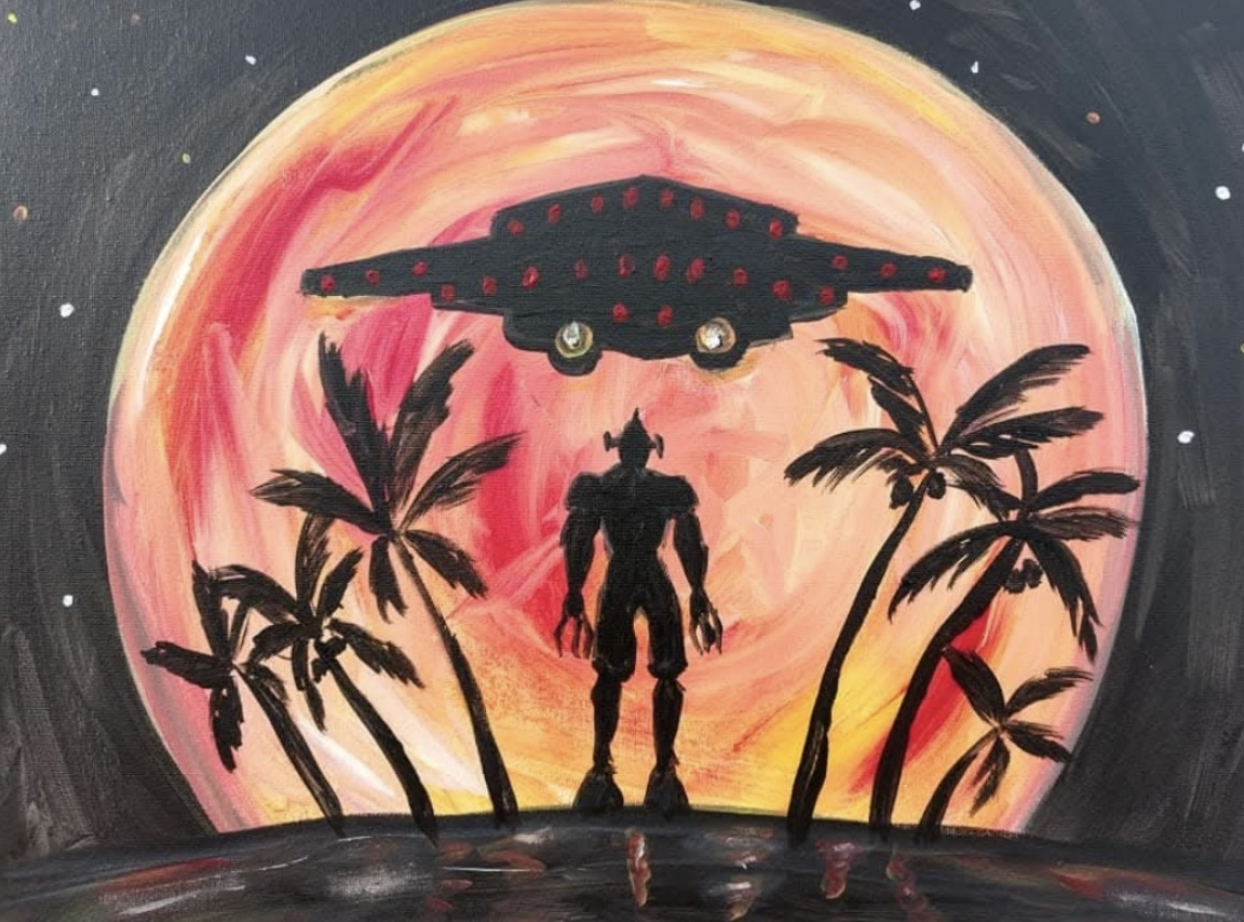 Left Behind painting