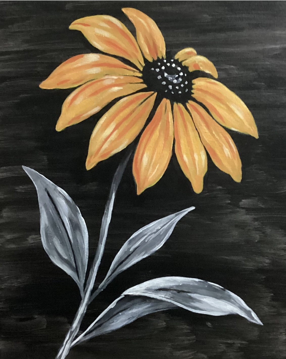 Sun Flower painting