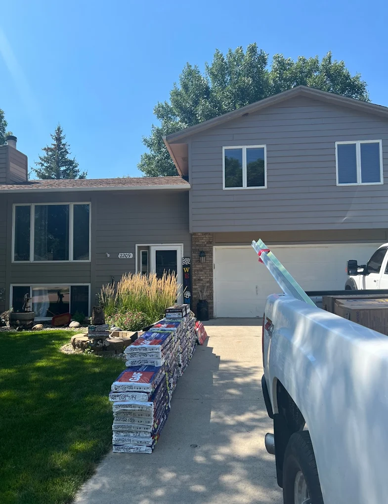 Siding and gutters project