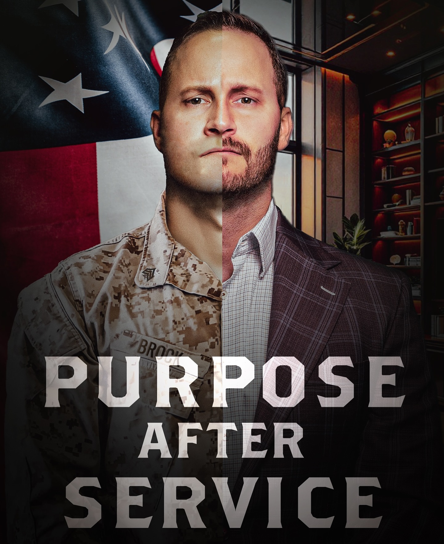 Purpose After Service by Justin Brock, book cover