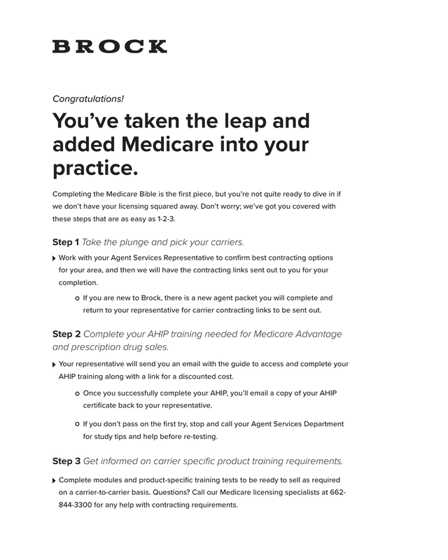 The Medicare Bible: Your first steps