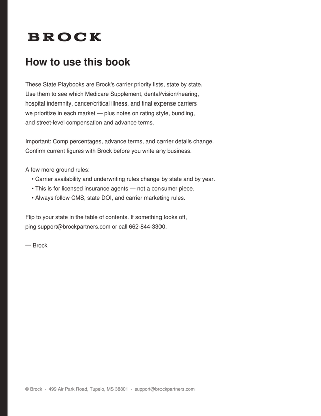 The State Playbooks: How to use the book