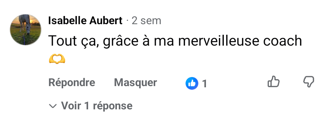 Témoignage cliente Fit Alphas