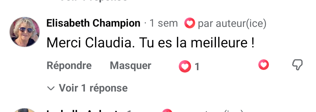 Témoignage cliente Fit Alphas