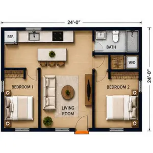 The Dual Living Floor Plan