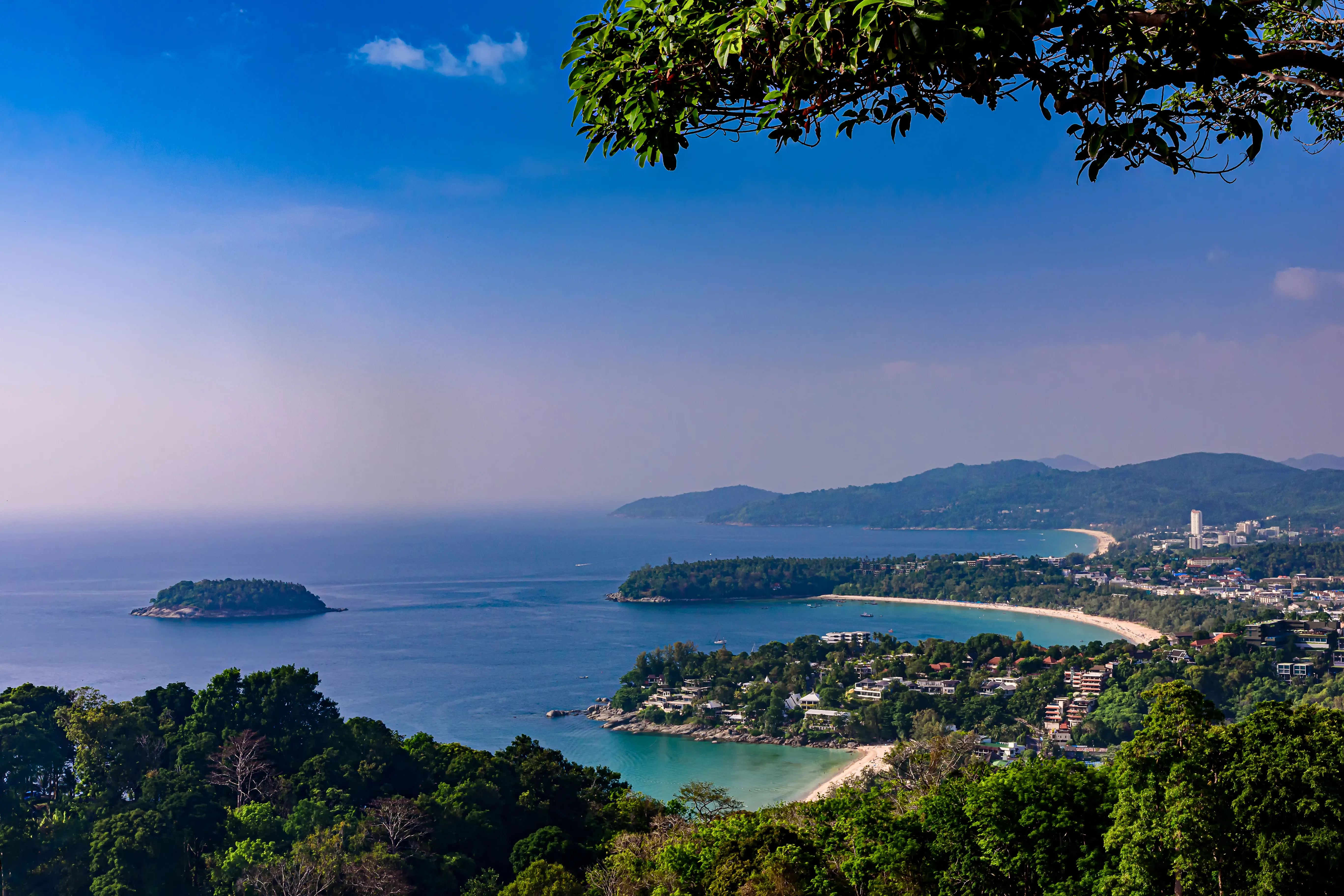 Phuket coastal panorama