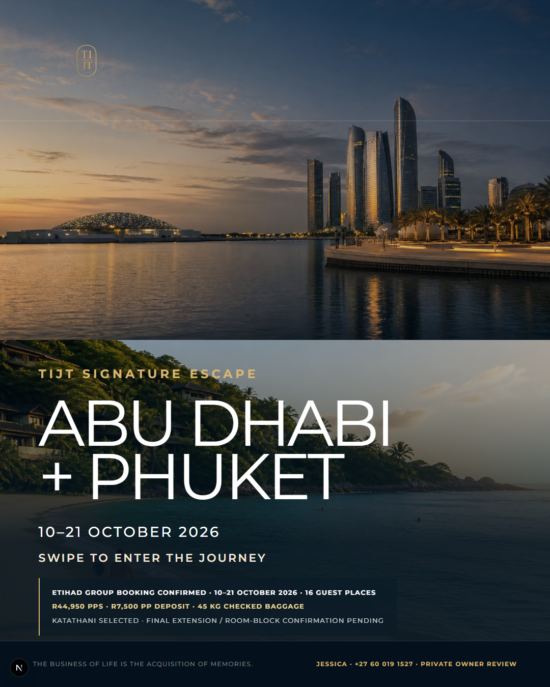 Thailand journey