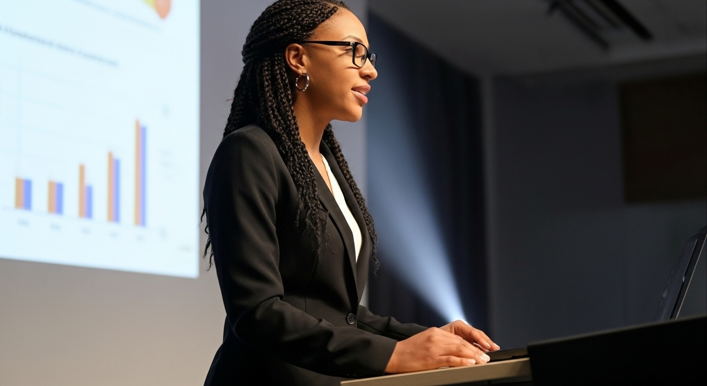 Erica Warren speaking