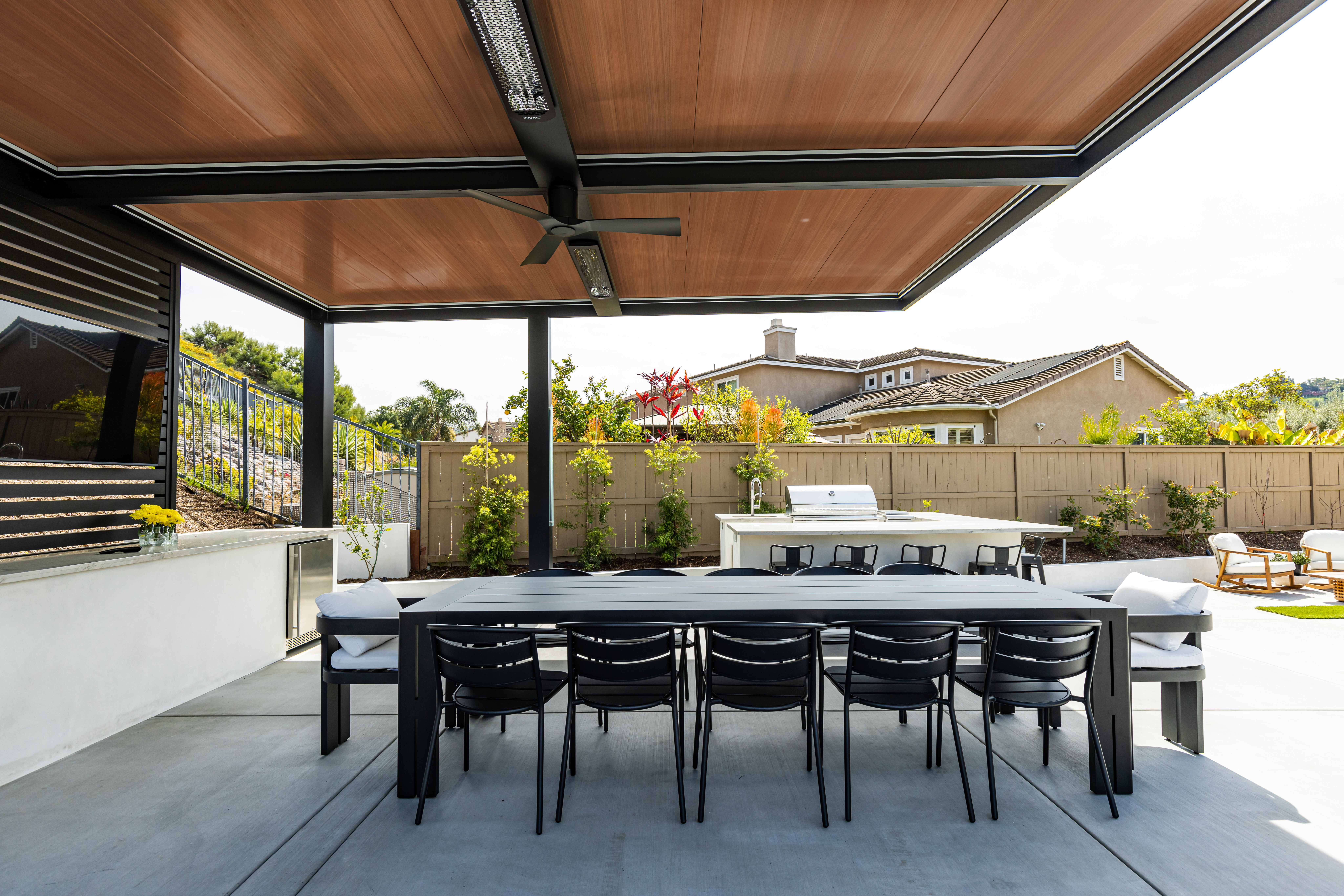 Velaro adjustable-louver pergola install — Mr. Patio Cover, Southern California
