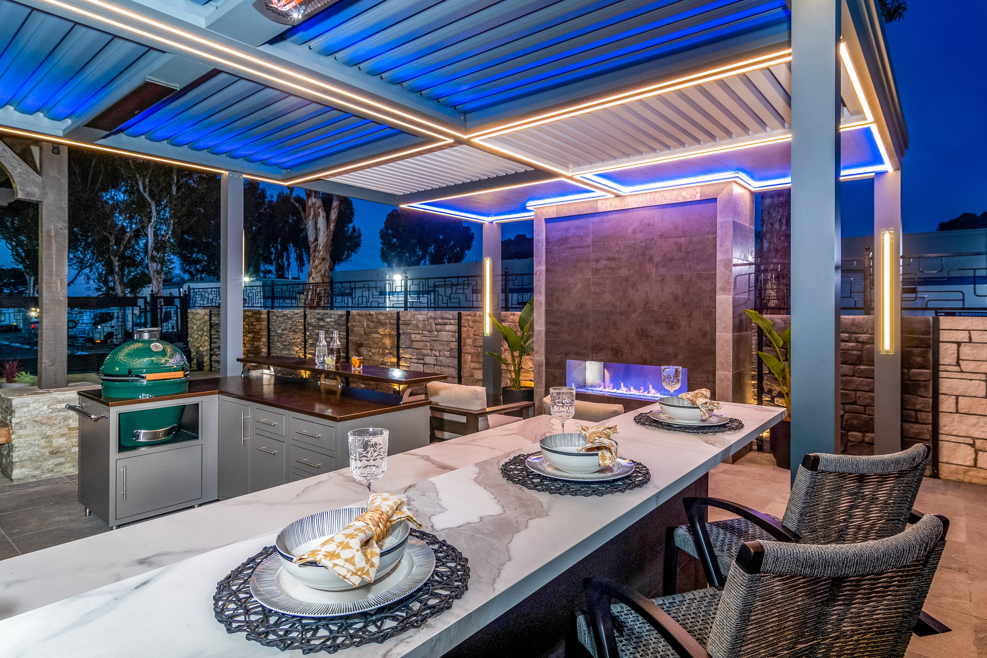 Velaro adjustable-louver pergola install — Mr. Patio Cover, Southern California