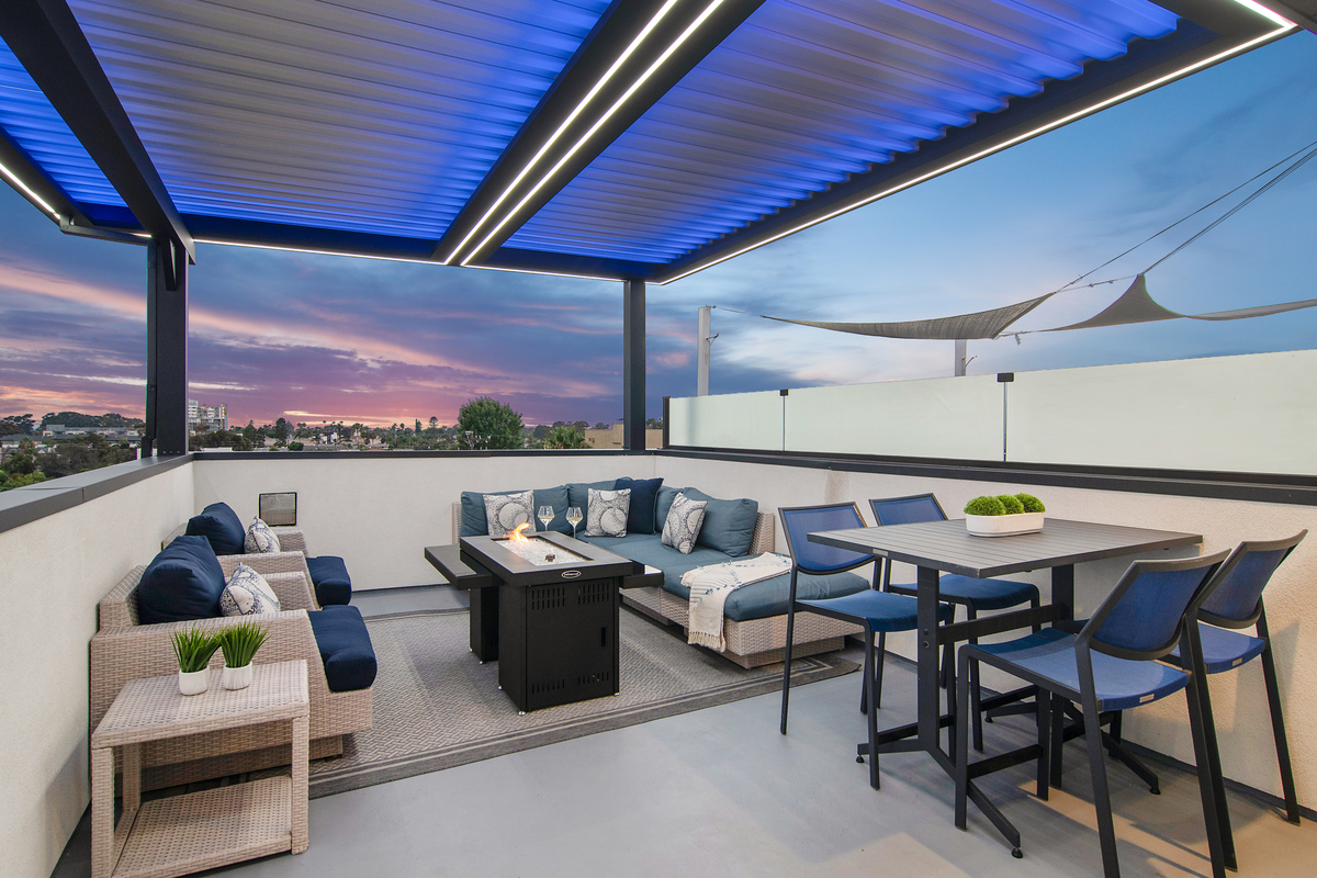 Velaro adjustable-louver pergola install — Mr. Patio Cover, Southern California