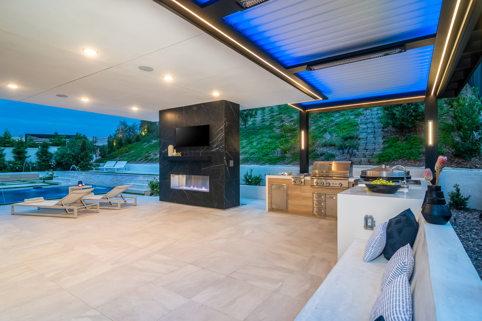 Velaro adjustable-louver pergola install — Mr. Patio Cover, Southern California
