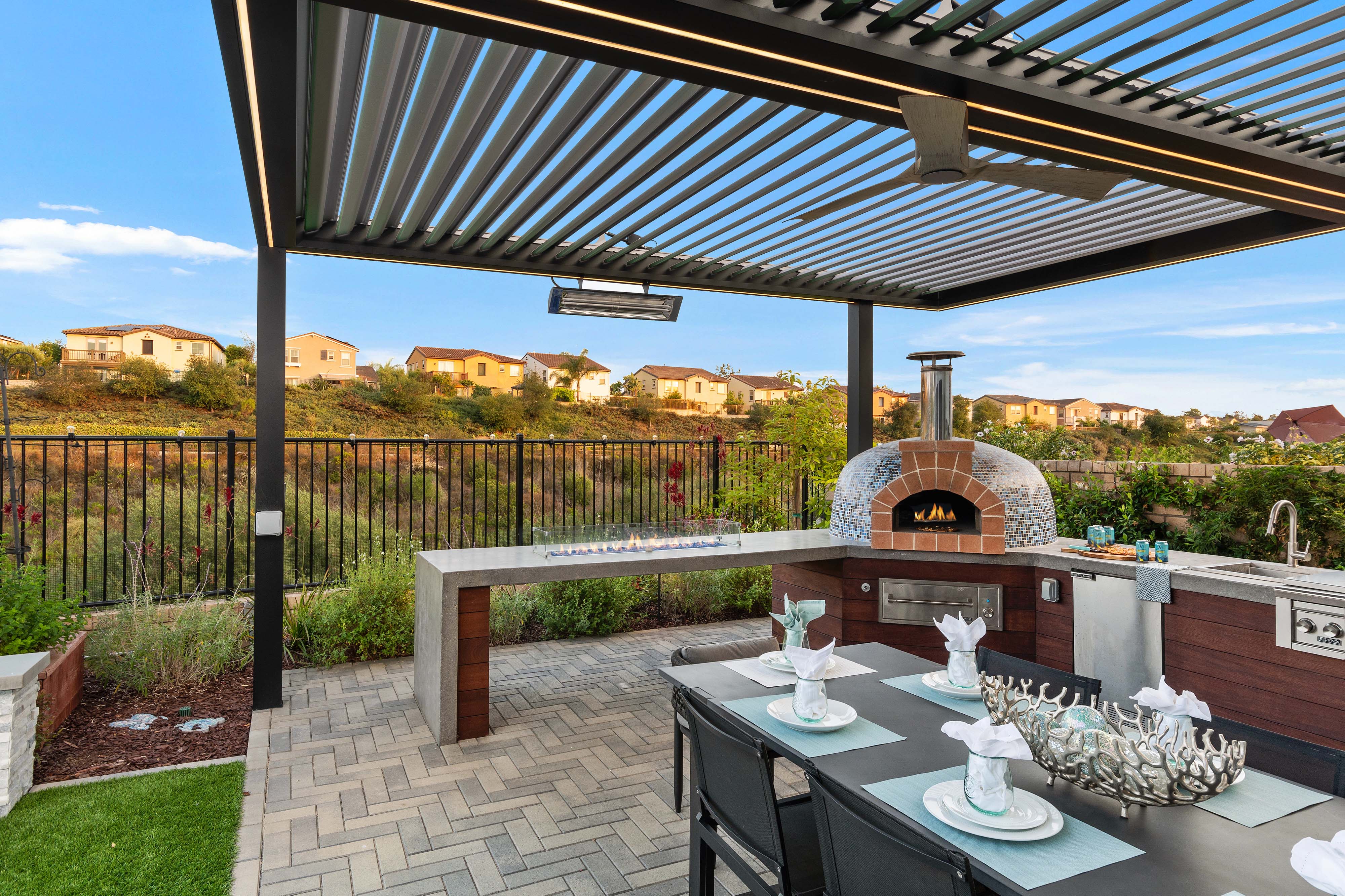 Velaro adjustable-louver pergola install — Mr. Patio Cover, Southern California