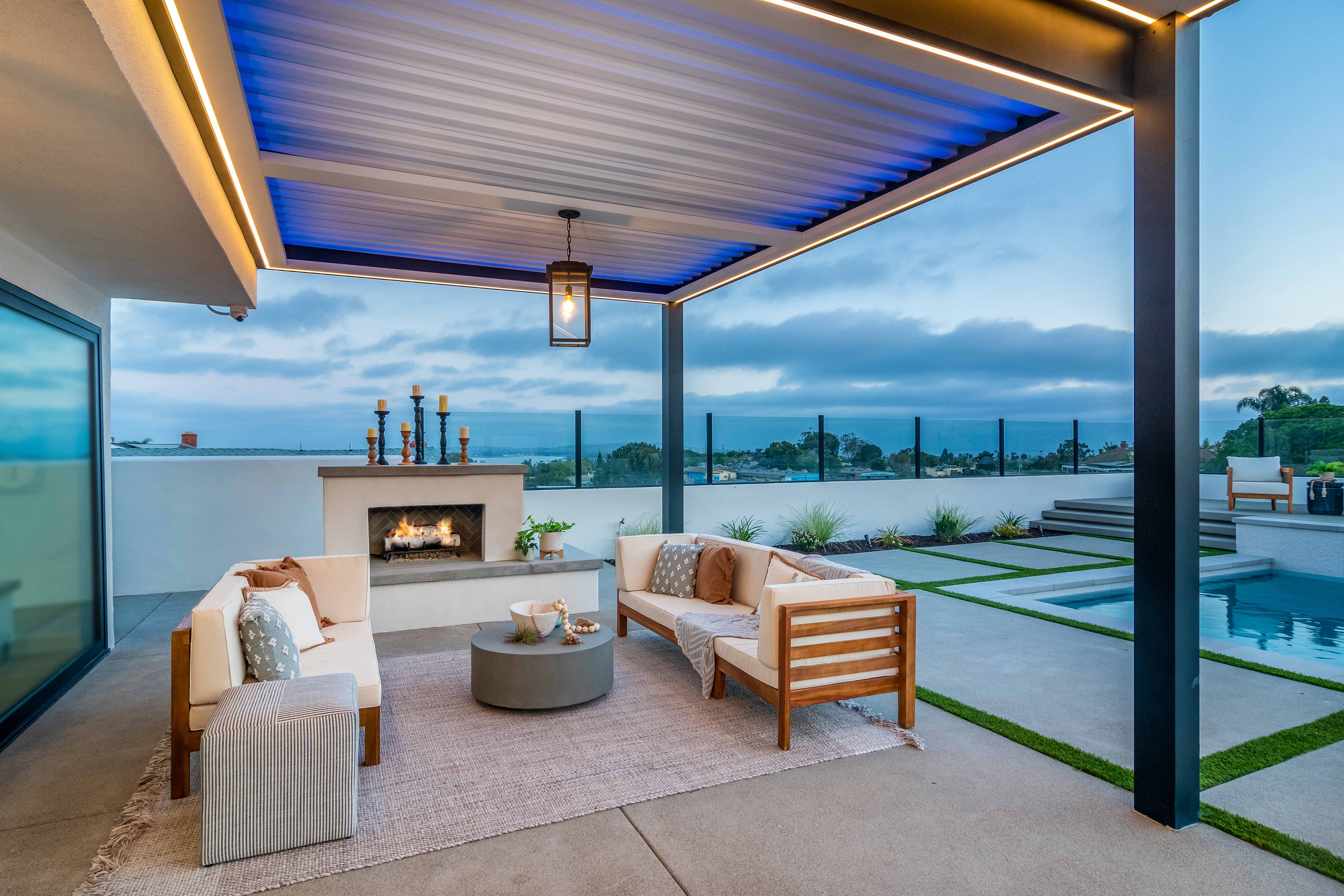 Velaro adjustable-louver pergola install — Mr. Patio Cover, Southern California