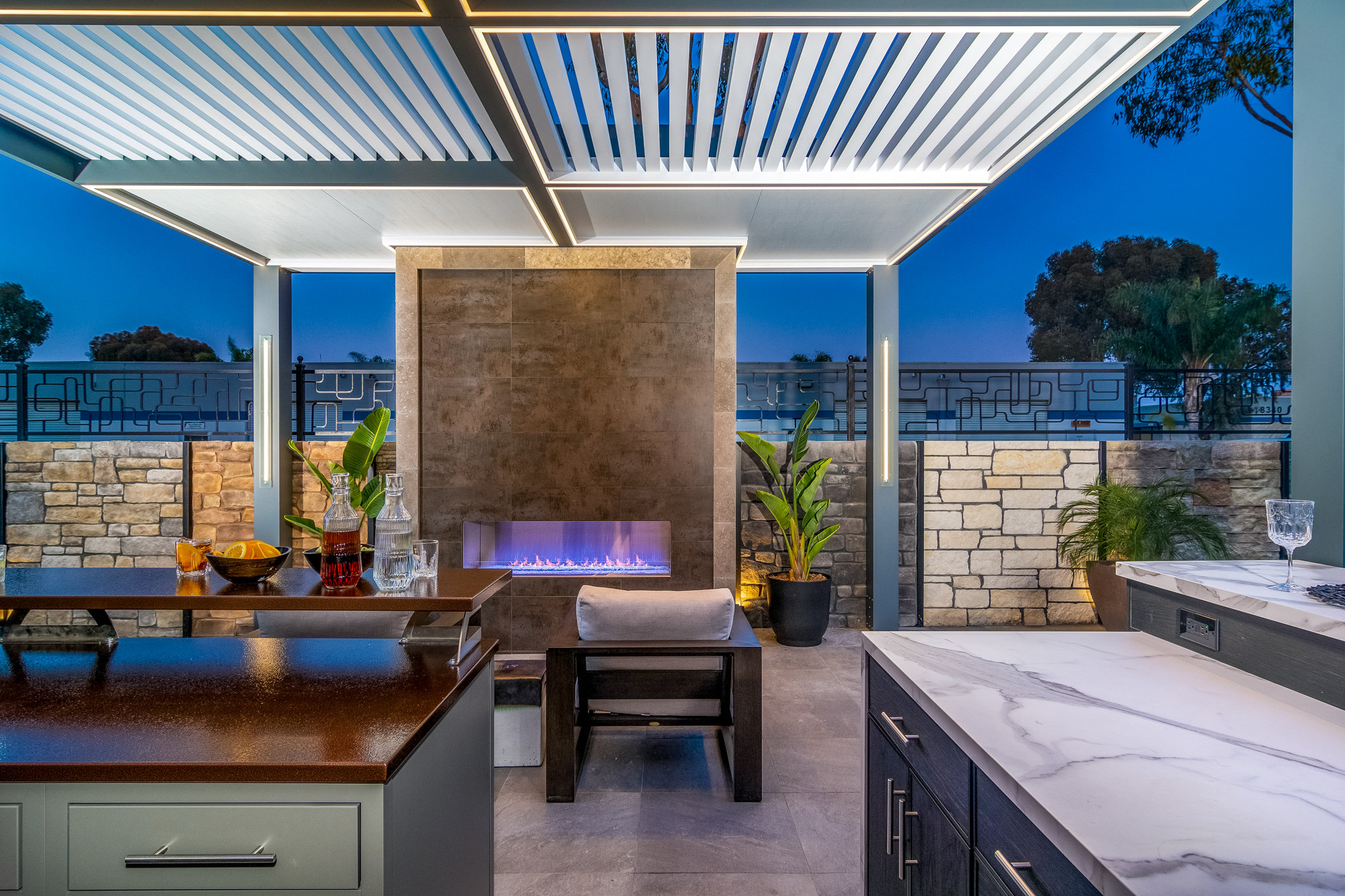 Velaro adjustable-louver pergola install — Mr. Patio Cover, Southern California