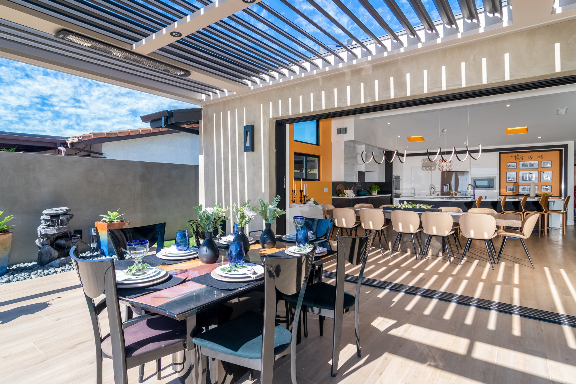 Velaro adjustable-louver pergola install — Mr. Patio Cover, Southern California